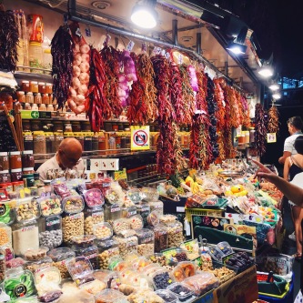 Mercado de La Boqueria - La Rambla, Barcelona